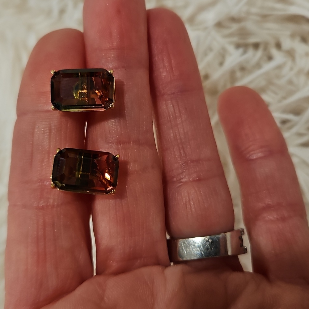 Kate Spade Geo Gem Stud Earrings